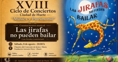 Noelia Contrisciani llevará un cuentacuentos musical al claustro del Convento de Jesús y María