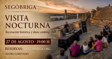 Segóbriga propone una visita nocturna con recreación histórica y cocina en directo