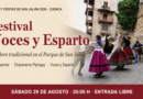 El Festival Voces y Esparto lleva el folclore al Parque de San Julián de Cuenca