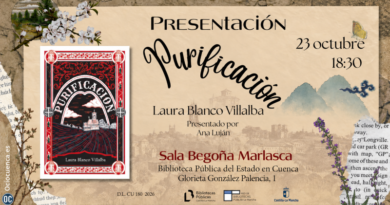 Laura Blanco Villalba presenta en Cuenca su novela «Purificación»