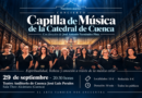 La Capilla de Música de la Catedral de Cuenca ofrece un concierto coral en el Auditorio el 29 de septiembre