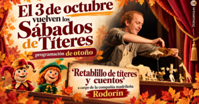 Rodorín abre los Sábados de Títeres de otoño en Cuenca con su «Retablillo de títeres y cuentos»