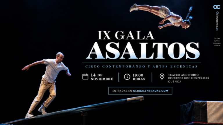 La IX Gala de Circo aSaltos llega al Auditorio de Cuenca el 14 de noviembre