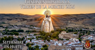 Huete celebra sus Fiestas en honor a la Virgen de la Merced 2026 del 24 al 27 de septiembre