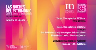 La Catedral de Cuenca abre sus puertas hasta la medianoche en la Noche del Patrimonio, con visita nocturna y concierto a dos órganos