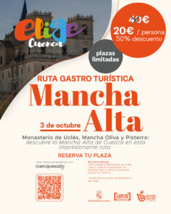 Cartel de la Ruta Mancha Alta de Elige Cuenca, 3 de octubre de 2026