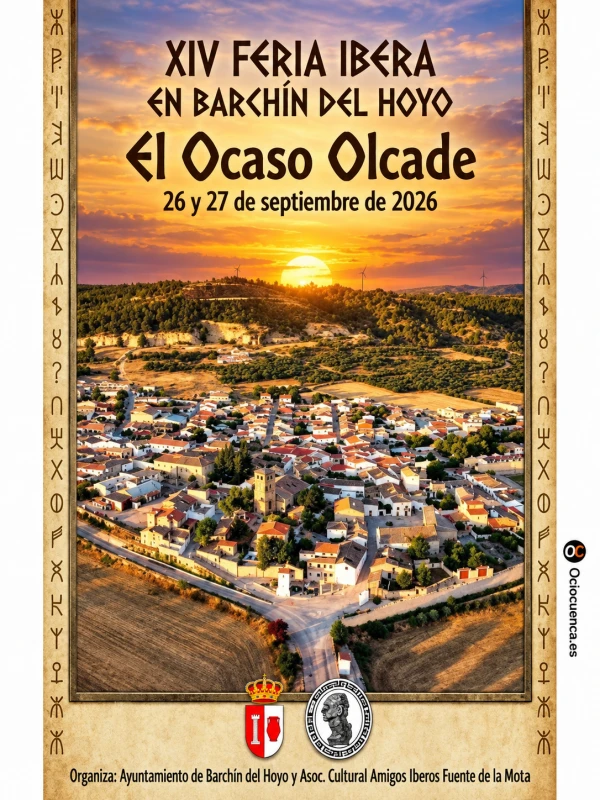 Cartel XIV Feria Íbera de Barchín del Hoyo 2026