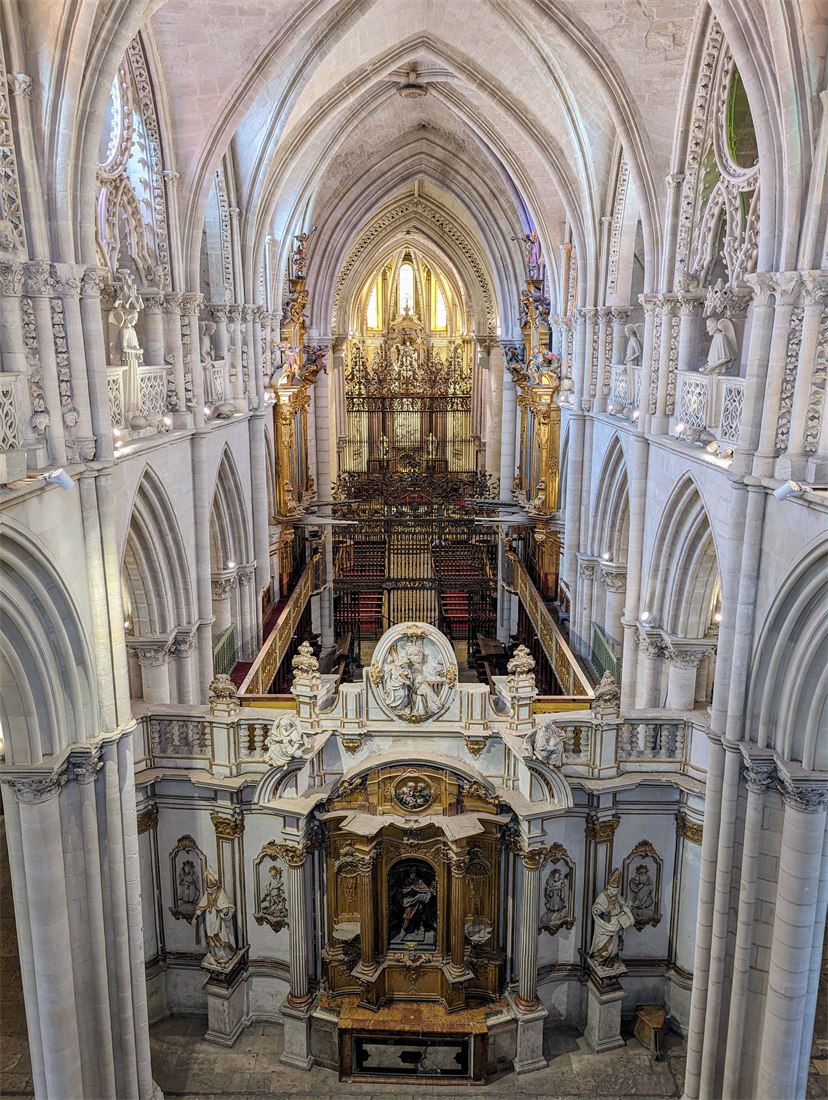 Interior de la Catedral de Cuenca, escenario de Mirabilia