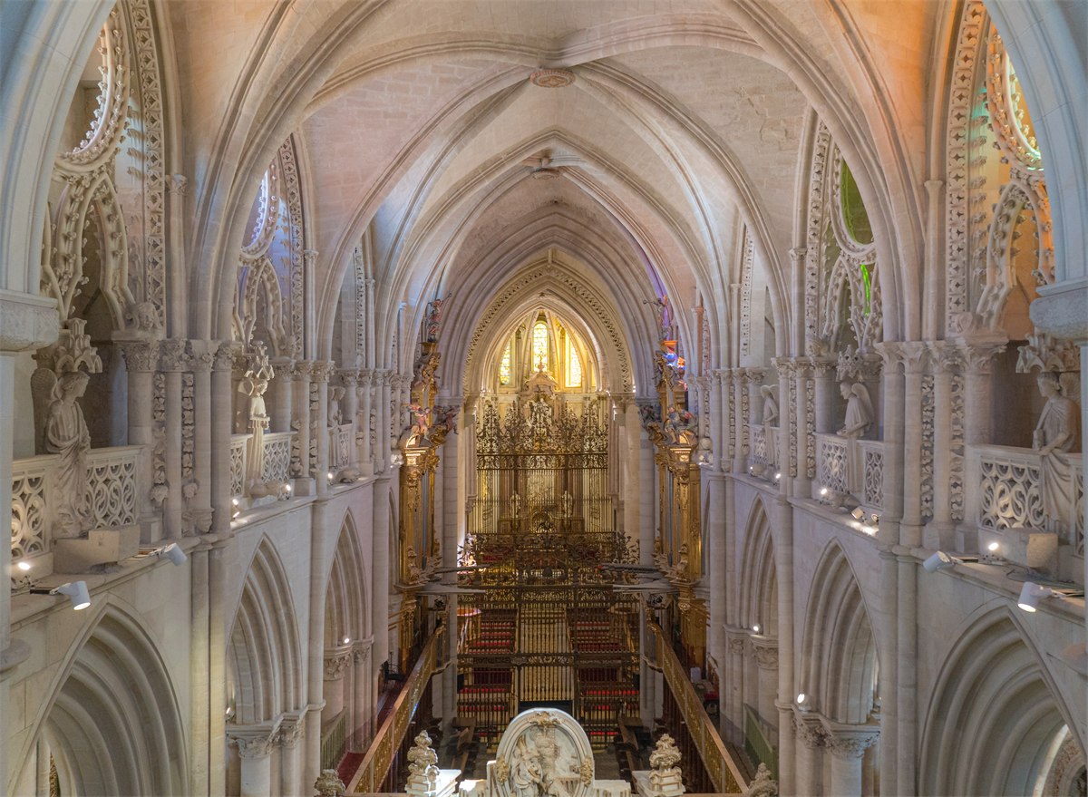 Nave central de la Catedral de Cuenca