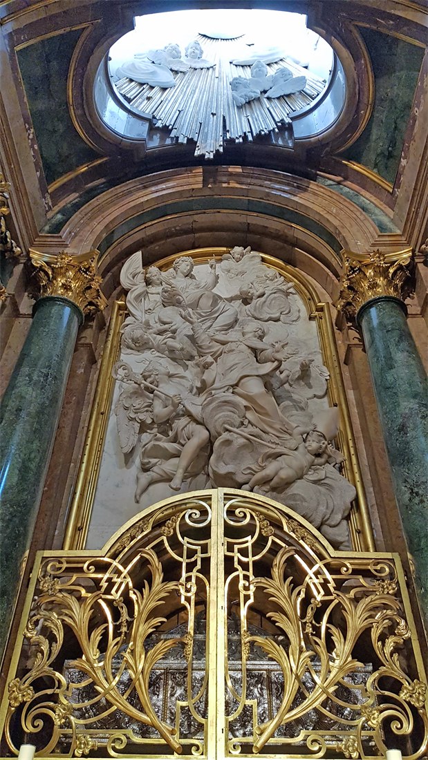 El Transparente barroco de la Catedral de Cuenca