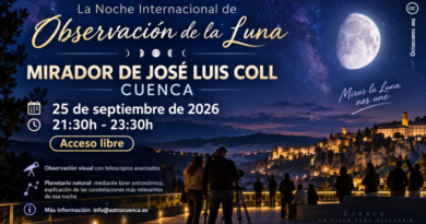 La Noche Internacional de Observación de la Luna llega al Mirador de José Luis Coll de Cuenca