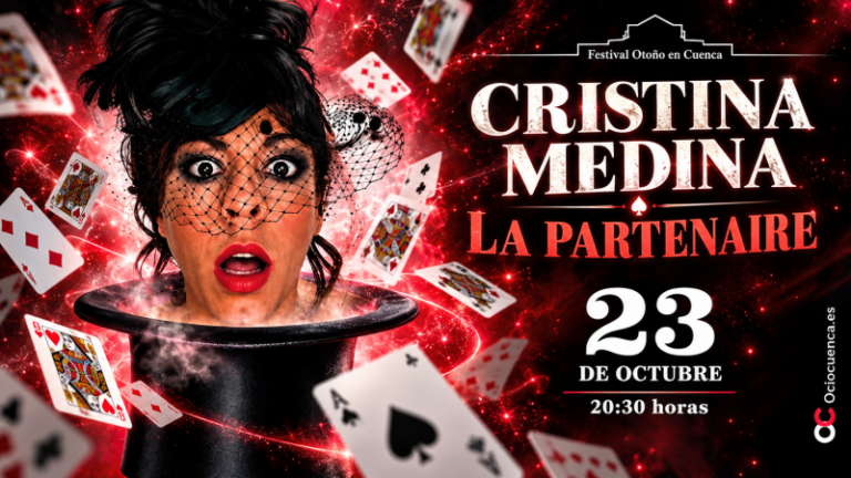 Cristina Medina estrena «La Partenaire» en el Auditorio de Cuenca el 23 de octubre dentro del Festival Otoño