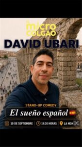 David Ubari presenta «El sueño español» en El Micro Colgao de Cuenca