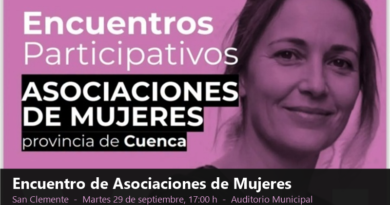 San Clemente acoge el 29 de septiembre un Encuentro Participativo de Asociaciones de Mujeres de la provincia de Cuenca
