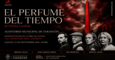 El perfume del tiempo, de Chema Cardena, en el Auditorio Municipal de Tarancon