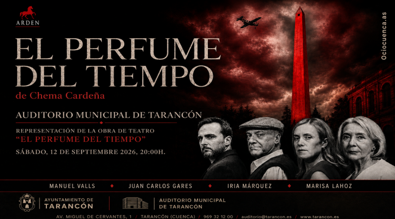 El perfume del tiempo, de Chema Cardena, en el Auditorio Municipal de Tarancon