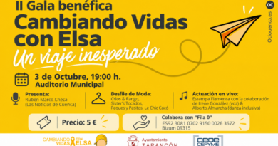 Tarancón celebra la II Gala benéfica «Cambiando Vidas con Elsa» contra el cáncer infantil