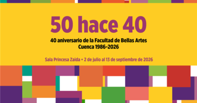 El Museo de Cuenca prorroga hasta el 20 de septiembre la exposición «50 hace 40», por el 40º aniversario de la Facultad de Bellas Artes