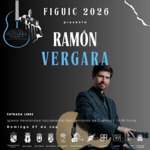 Cartel del concierto de Ramón Vergara, 27 de septiembre