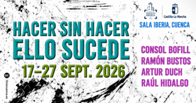«Hacer sin hacer. Ello sucede»: la Sala Iberia de Cuenca reúne a cuatro artistas vinculados al zen