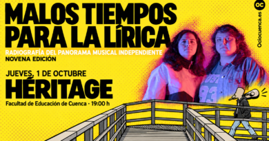 Her Itage abre «Malos Tiempos para la Lírica» con una charla sobre la escena musical de Cuenca
