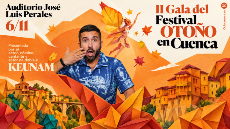 La II Gala del Festival de Otoño de Cuenca llega al Auditorio José Luis Perales el 6 de noviembre