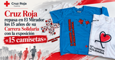 Cruz Roja repasa en El Mirador los 15 años de su Carrera Solidaria con la exposición «15 camisetas» Cruz Roja repasa en El Mirador los 15 años de su Carrera Solidaria con la exposición «15 camisetas»