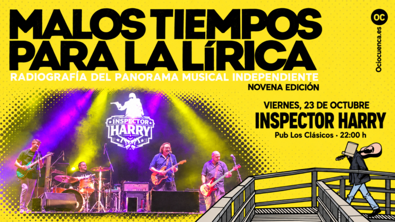 Inspector Harry presenta «Terciopelo Rosa» en el cierre de «Malos Tiempos para la Lírica»