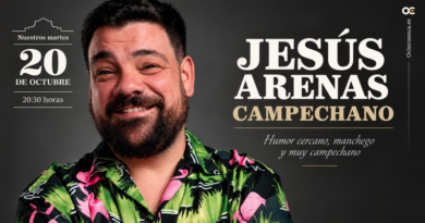 Jesús Arenas lleva su monólogo «Campechano» al Auditorio de Cuenca el 20 de octubre