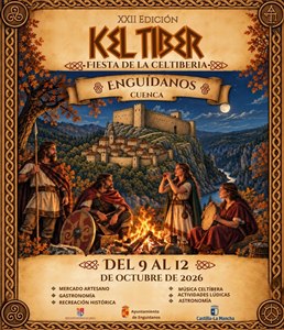 KELTIBER 2026, Fiesta de la Celtiberia en Enguídanos (Cuenca), del 9 al 12 de octubre