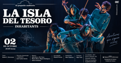 «La isla del tesoro», de Inhabitants, llega a El Pequeño Auditorio de Cuenca el 2 de octubre