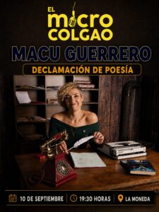 Macu Guerrero en El Micro Colgao