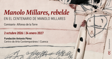 «Manolo Millares, rebelde» llega a la Fundación Antonio Pérez de Cuenca por el centenario del artista