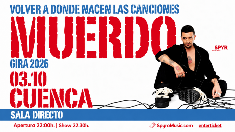 Muerdo en Sala Directo Cuenca
