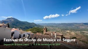 Vista de Segura de la Sierra (Jaén), sede del Festival de Otoño de Música en Segura