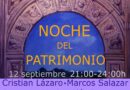 Cristian Lázaro y Marcos Salazar presentan «Crónicas de lo oscuro» en la Noche del Patrimonio de la Fundación García y Chico
