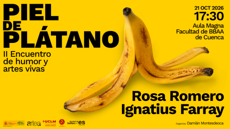 Ignatius Farray y Rosa Romero protagonizan el II encuentro de humor «Piel de plátano» en Bellas Artes