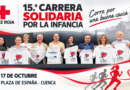 Cruz Roja celebra el 17 de octubre la 15ª Carrera Solidaria por la Infancia en la Plaza de España de Cuenca