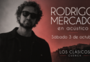 Rodrigo Mercado actúa en acústico en Los Clásicos de Cuenca el 3 de octubre