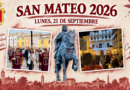 Fiestas de San Mateo 2026: lunes 21, la Ofrenda Floral y el Toro de Fuego cierran las fiestas