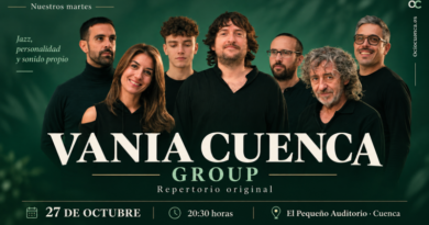 Vania Cuenca Group presenta su jazz sin filtros en el Auditorio de Cuenca el 27 de octubre