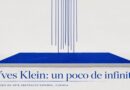 Cartel de la exposicion Yves Klein un poco de infinito en el Museo de Arte Abstracto Espanol de Cuenca
