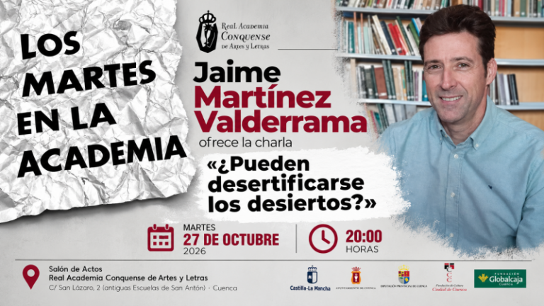¿Pueden desertificarse los desiertos? El investigador del CSIC Jaime Martínez Valderrama lleva la desertificación a la RACAL