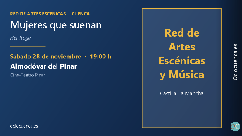 «Mujeres que suenan», de Her Itage, en Almodóvar del Pinar: Red de Artes Escénicas de Castilla-La Mancha