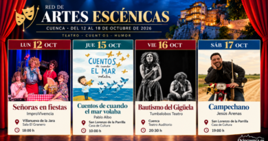Cuentos, teatro y humor: cuatro propuestas de la Red de Artes Escénicas en Cuenca del 12 al 18 de octubre