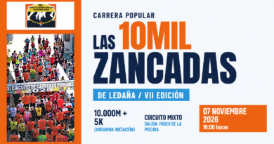 Ledaña celebrará su VII edición de Las 10 Mil Zancadas el 7 de noviembre