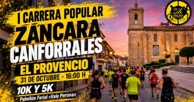 El Provencio estrena la Carrera Popular Záncara Canforrales con pruebas de 10K y 5K el 31 de octubre