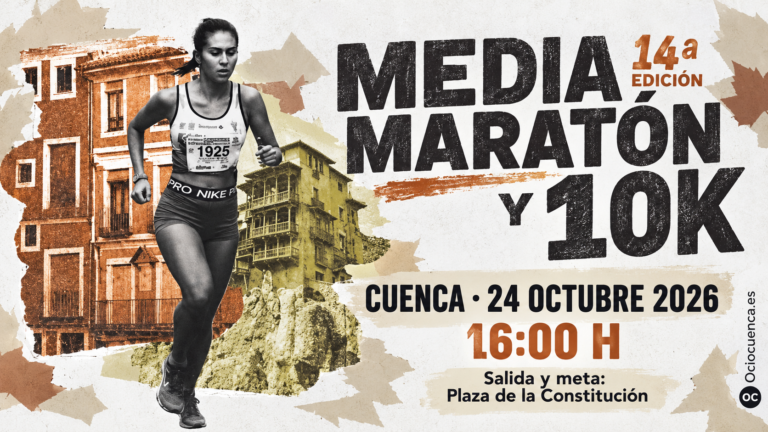 Cuenca correrá su Media Maratón y 10K el 24 de octubre con salida en la Plaza de la Constitución