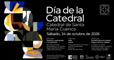 La Catedral de Cuenca celebra su Día con Gerardo Rueda, un taller infantil y un concierto de órgano y campanas