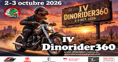 La IV DinoRider360 recorre 390 kilómetros de la Manchuela y la Serranía de Cuenca en moto